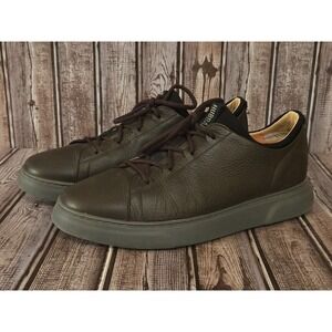 Sz 11.5 Men's Samuel Hubbard Flight Brown Leather Casual Comfort Sneakers Shoes